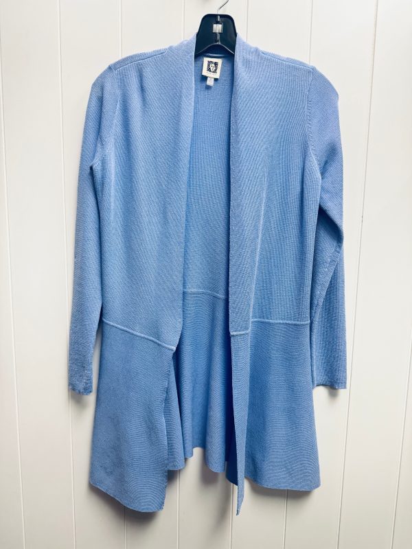 Cardigan By Anne Klein In Blue, Size: Xs Online now