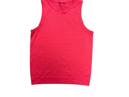 Athletic Tank Top By Lululemon In Pink, Size: 8 Online Sale