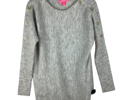 Sweater Designer By Lilly Pulitzer In Grey, Size: Xxs For Discount