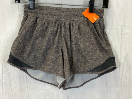 Athletic Shorts By Lululemon In Grey, Size: 6 Online now