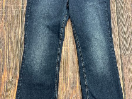 Jeans Boot Cut By Silver In Blue Denim, Size: 16 Online