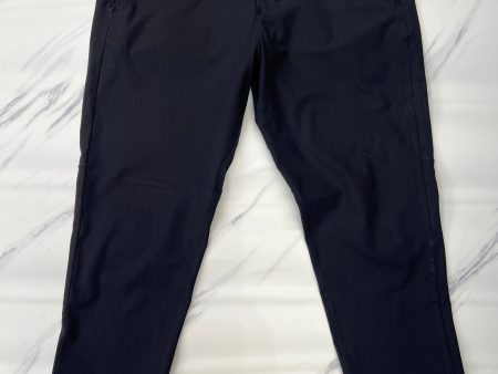 Athletic Pants By Lululemon In Black, Size: 12 Fashion