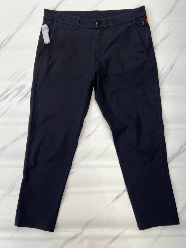 Athletic Pants By Lululemon In Black, Size: 12 Fashion