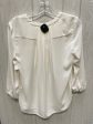 Blouse Long Sleeve By Not Your Daughters Jeans In Cream, Size: Xs Online Sale