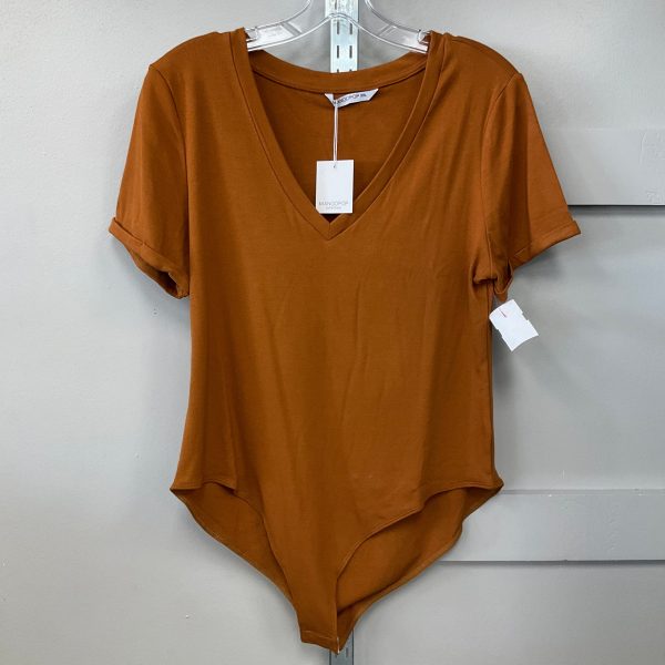 Bodysuit By Clothes Mentor In Orange, Size: Xxl For Sale