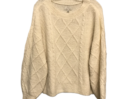 Ivory Sweater By Lucky Brand, Size: L Fashion