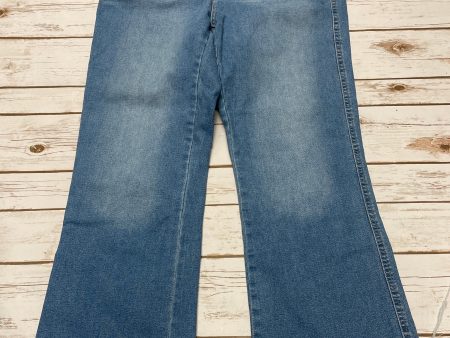 Jeans Flared By Levis In Blue Denim, Size: 18 Online