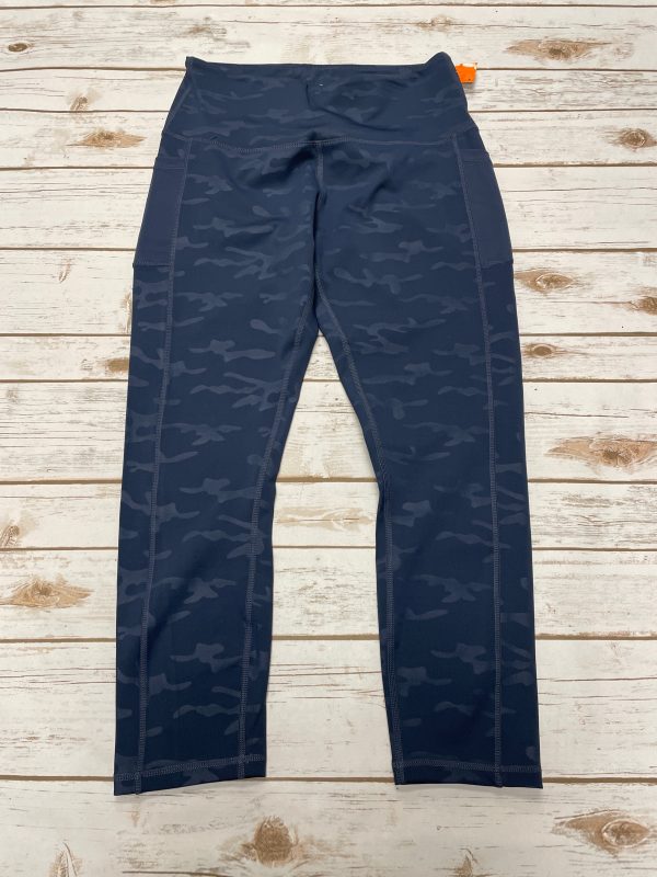 Athletic Leggings By Cme In Blue, Size: Xl Online Hot Sale