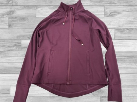 Athletic Jacket By Lou And Grey In Purple, Size: M Online now