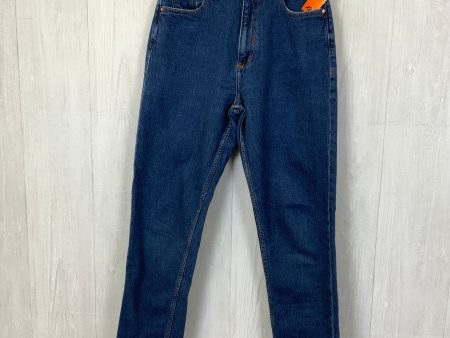 Jeans Straight By Zara In Blue Denim, Size: 6 Hot on Sale