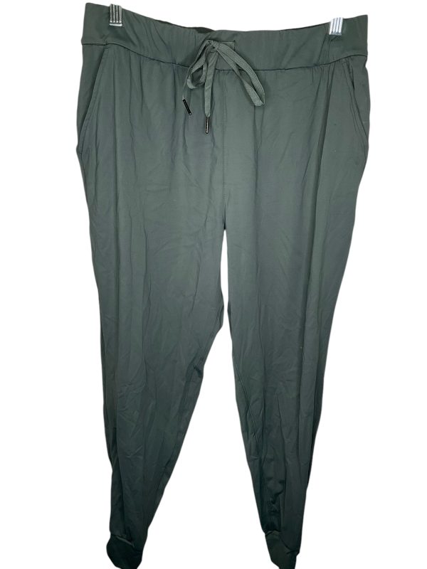 Athletic Pants By Sage In Green, Size: M Online Hot Sale