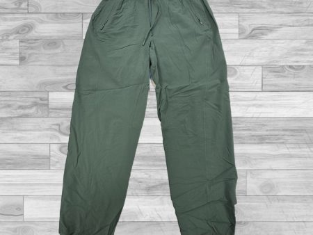 Athletic Pants By Lululemon In Green, Size: 10 For Cheap