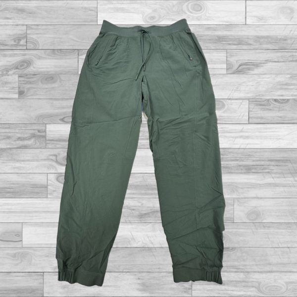 Athletic Pants By Lululemon In Green, Size: 10 For Cheap