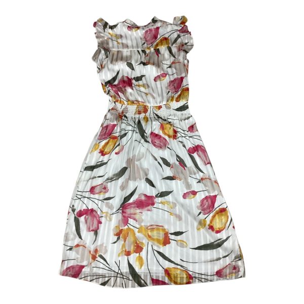 Dress Casual Maxi By White House Black Market In Floral Print, Size: M For Discount