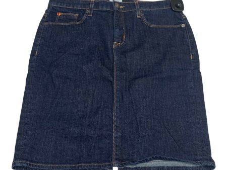 Skirt Mini & Short By Hudson In Blue Denim, Size: S Supply