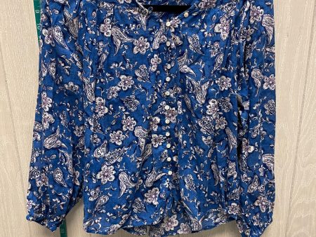 Floral Print Top Long Sleeve Sundry, Size Xs Fashion