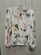 Blouse Long Sleeve By White House Black Market In Floral Print, Size: Xs Discount