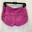 Athletic Shorts By Lululemon In Pink, Size: 6 Online Hot Sale