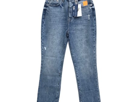 Jeans Straight By Lovers & Friends In Blue Denim, Size:4 For Sale