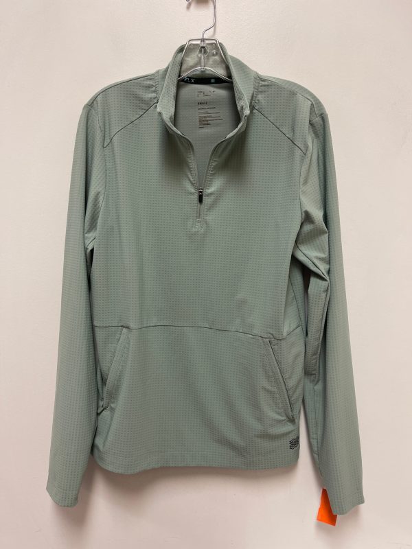 Athletic Top Long Sleeve Collar By Flx In Green, Size: S Online now