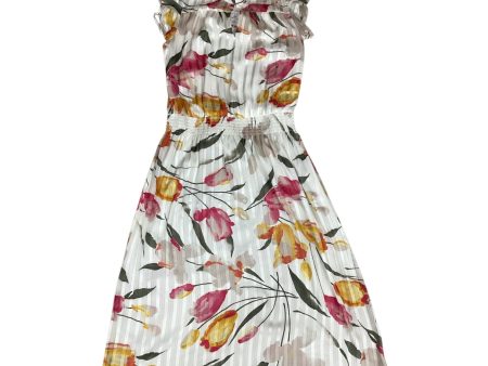 Dress Casual Maxi By White House Black Market In Floral Print, Size: M For Discount