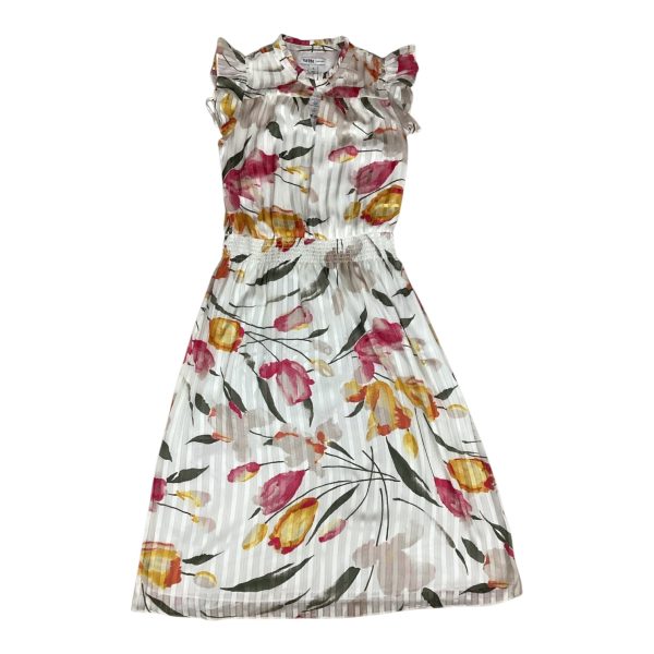 Dress Casual Maxi By White House Black Market In Floral Print, Size: M For Discount