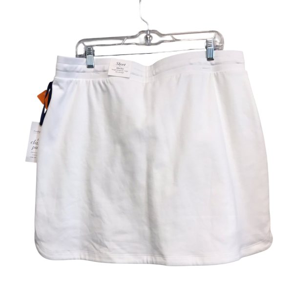 Skirt Mini & Short By Croft And Barrow In White, Size:16 Discount