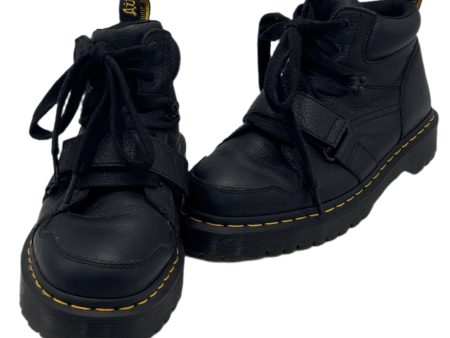 Boots Ankle Flats By Dr Martens In Black, Size: 10 Online Hot Sale