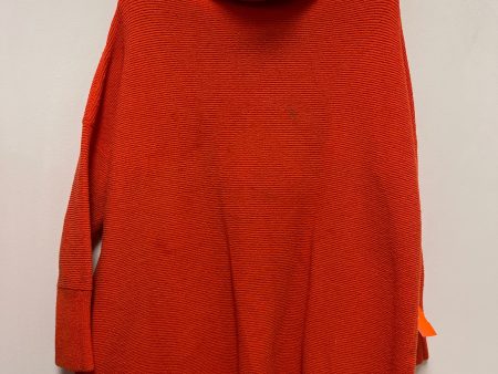 Tunic Long Sleeve By Free People In Orange, Size: S For Sale