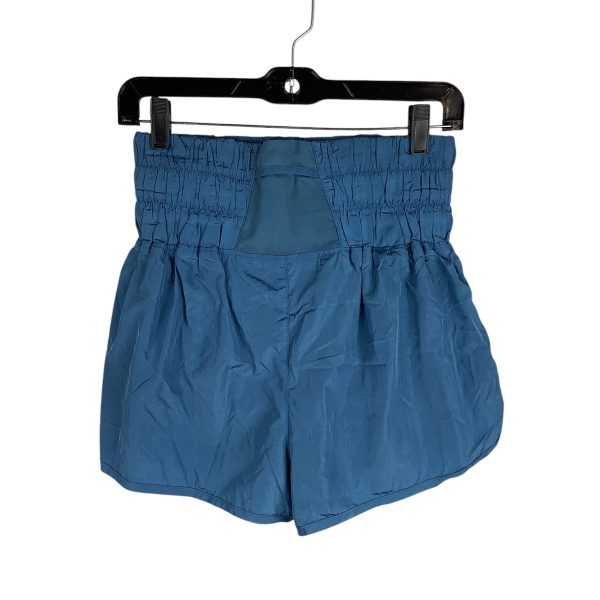 Athletic Shorts By Free People In Blue, Size: M For Cheap