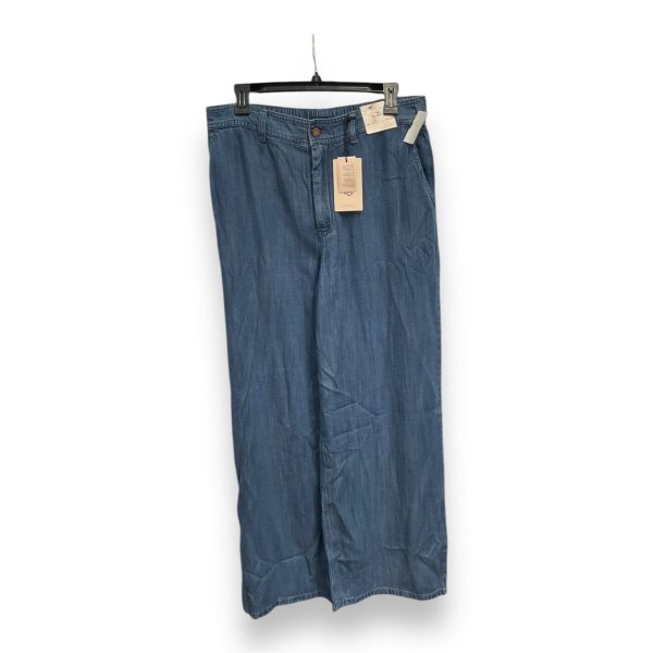 Pants Wide Leg By Clothes Mentor In Blue, Size: 10 Discount