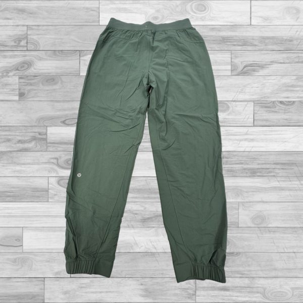 Athletic Pants By Lululemon In Green, Size: 10 For Cheap