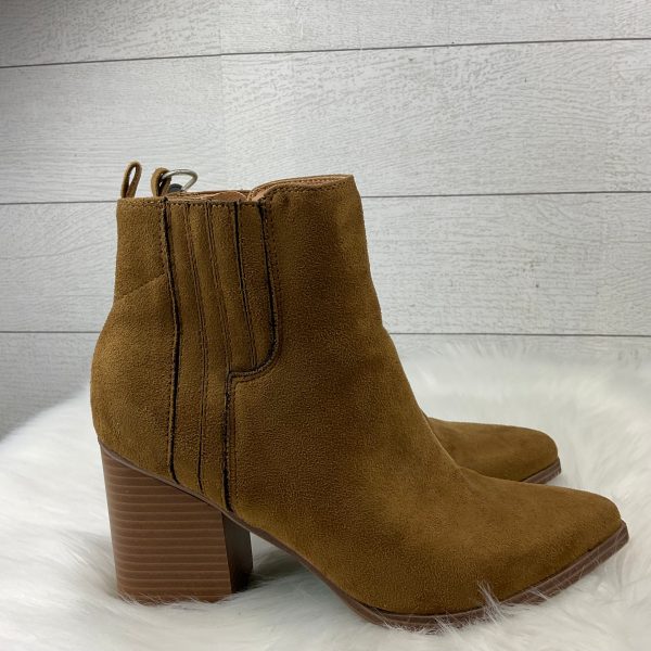 Boots Ankle Heels By Indigo Rd In Brown, Size: 8 Online now