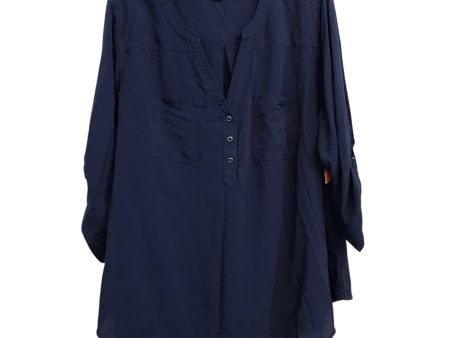 Top Ls By Torrid In Navy, Size:2X Fashion