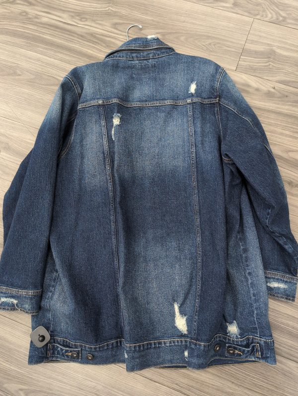 Jacket Denim By Torrid In Blue, Size: 3x Cheap