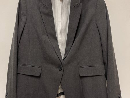 Blazer By Ann Taylor In Grey, Size: Mp Hot on Sale