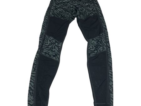 Athletic Leggings By Lululemon In Black & Grey, Size: S Online Sale