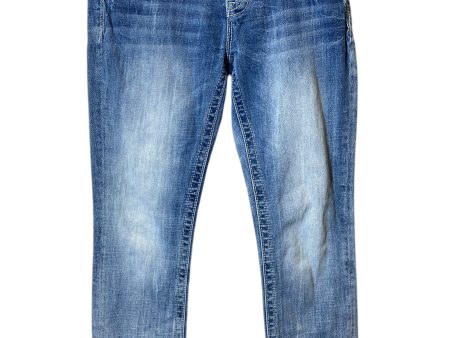 Jeans Straight By Miss Me In Blue, Size: 6 For Cheap