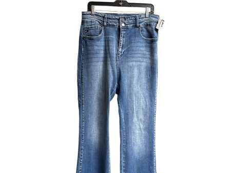 Jeans Boot Cut By Kancan In Blue Denim, Size: 14 Online Hot Sale