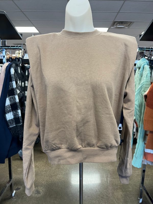 Sweater By H&m In Tan, Size: Xs For Cheap