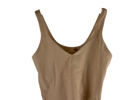 Athletic Tank Top By Lululemon In Tan, Size: 10 Online Sale