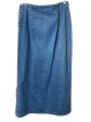 Skirt Midi By Eddie Bauer In Blue Denim, Size: 8 Fashion