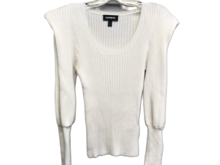 White Sweater By Express, Size: S For Discount