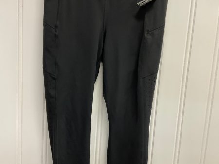 Athletic Leggings By Athleta In Black, Size: L For Discount