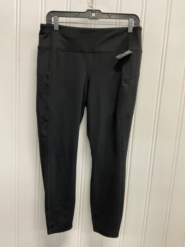 Athletic Leggings By Athleta In Black, Size: L For Discount