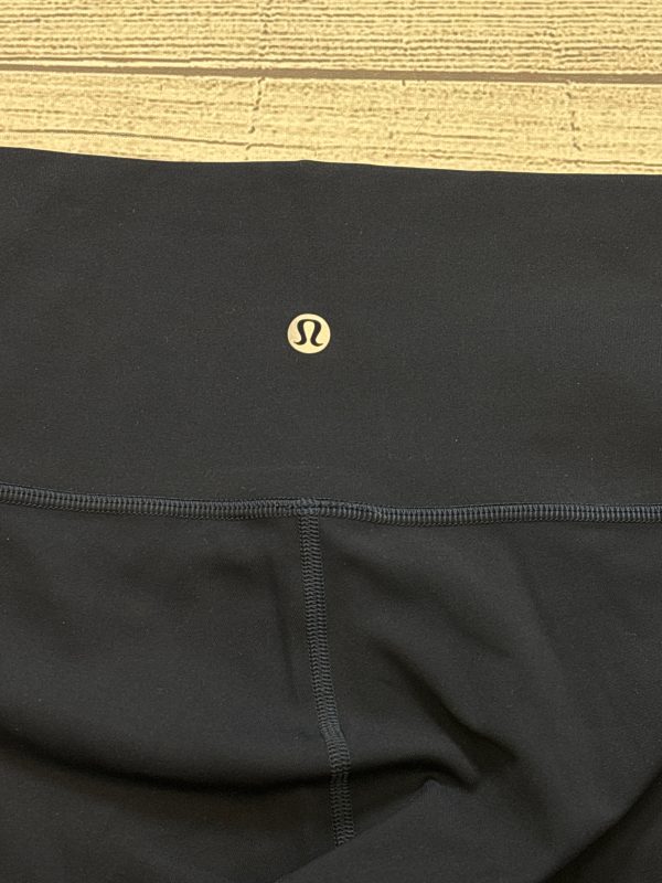 Athletic Leggings By Lululemon In Navy, Size: 4 For Sale