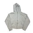 Athletic Sweatshirt Hoodie By Cme In Grey, Size: M Discount