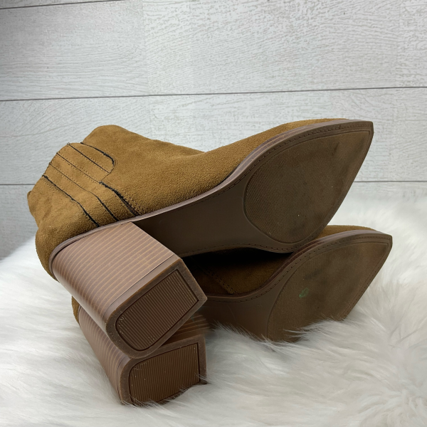 Boots Ankle Heels By Indigo Rd In Brown, Size: 8 Online now