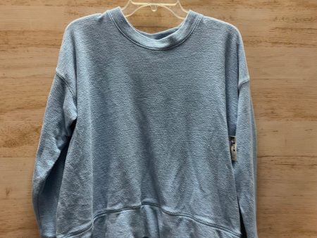 Top Long Sleeve By Aerie In Blue, Size: Xs For Cheap