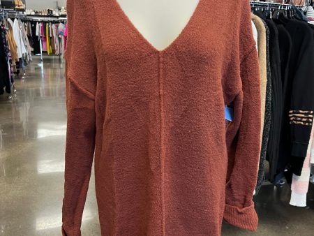 Sweater By Stylus In Brown, Size: S For Cheap